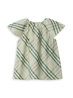Little Girl's & Talley Check Dress