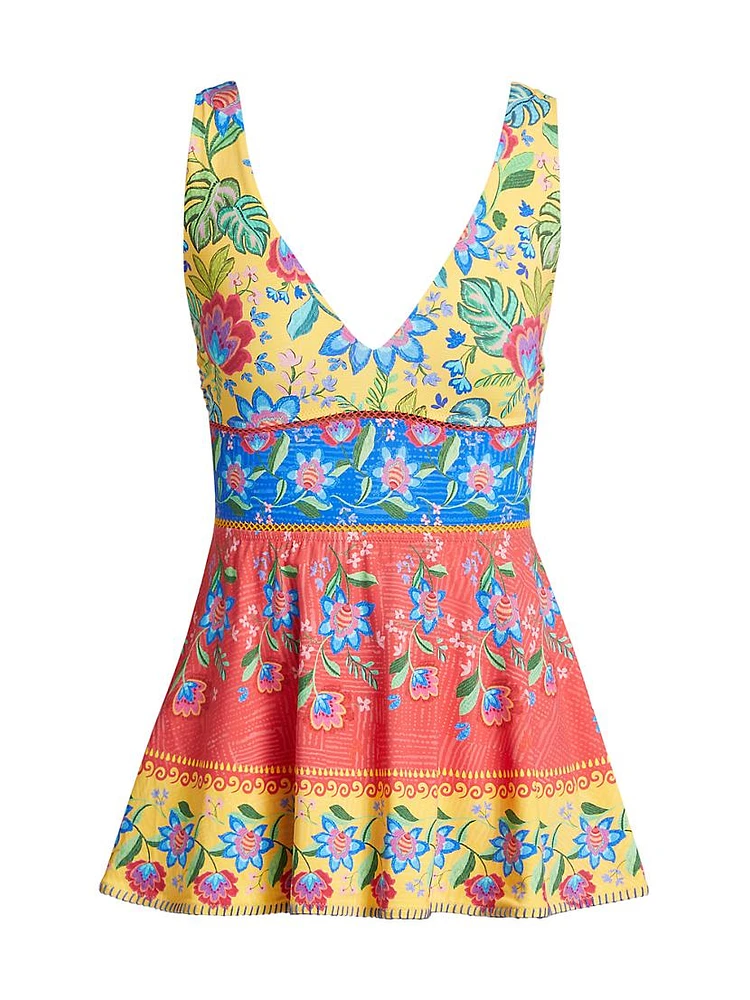 Roumba Skirted One-Piece Swimsuit