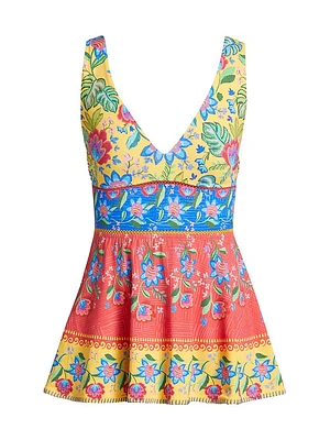 Roumba Skirted One-Piece Swimsuit