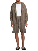 Windbreaker Zip Hoodie