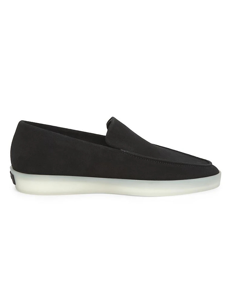 Tonal Suede Loafers