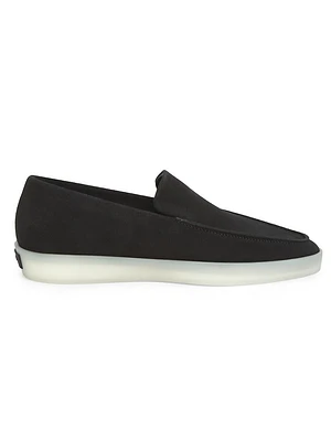 Tonal Suede Loafers