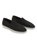 Tonal Suede Loafers