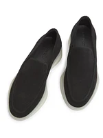 Tonal Suede Loafers