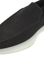 Tonal Suede Loafers