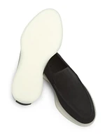 Tonal Suede Loafers