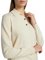 Classic Baby Cashmere Polo Shirt