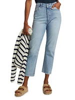 Billy High-Rise Crop Jeans
