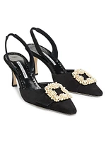Gibsli Mone 70MM Embellished Suede Pumps
