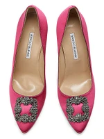 Hangisi 105MM Embellished Satin Pumps