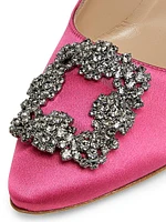 Hangisi 105MM Embellished Satin Pumps