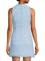 Lucas Tweed Bow Minidress