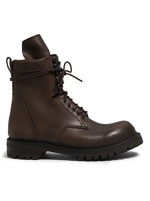 Army Low Leather Boots