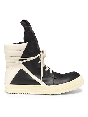 Geobasket Leather High-Top Sneakers