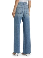 Kasey Mid-Rise Wide-Leg Jeans