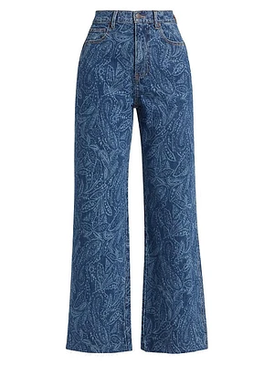 Taylor High-Rise Wide-Leg Jeans