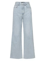 Taylor High-Rise Wide-Leg Crop Jeans