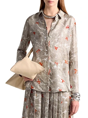 Chika Bird Print Shirt