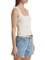 Iman Knit Crop Tank