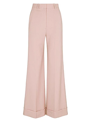Calvary Twill Wide-Leg Trousers