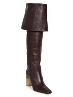 Georgia Leather Over-the-Knee Boots