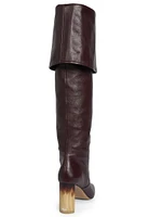 Georgia Leather Over-the-Knee Boots