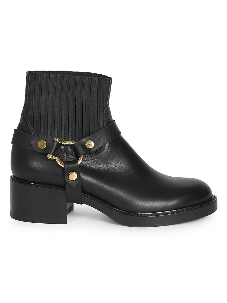 Dakota Leather Ankle Boots