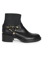 Dakota Leather Ankle Boots