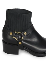Dakota Leather Ankle Boots