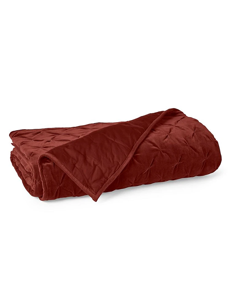Velvet Tufted Organic Quilt