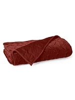 Velvet Tufted Organic Quilt