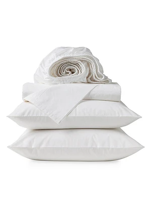 Landscape Embroidered Organic Sheet Set