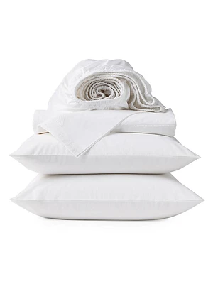 Vista Embroidered Organic Sheet Set