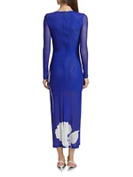 Ezili Floral Mesh Maxi Dress