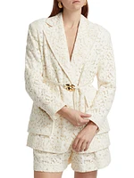 Illuminate Lace Tie-Waist Jacket