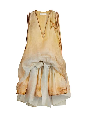 Balance Plunge Minidress