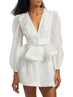 Dawning V-Neck Beaded Blouse