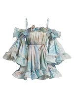 Illuminate Flounce Minidress