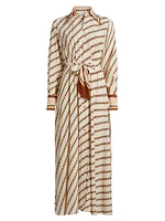 Tuck Midi-Shirtdress