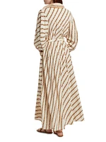 Tuck Midi-Shirtdress