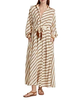 Tuck Midi-Shirtdress