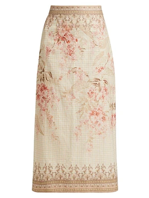 Illuminate Pencil Midi-Skirt