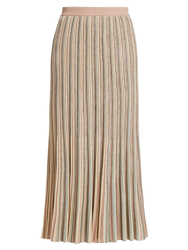 Illuminate Mouline Maxi Skirt
