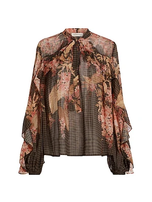 Illuminate Flutter Blouse