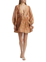 Illuminate Drawn Minidress