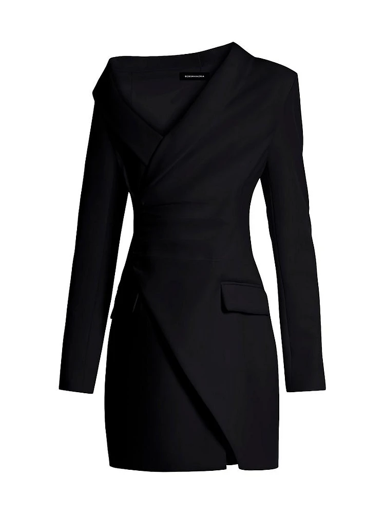 Asymmetrical Blazer Dress