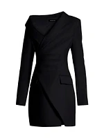 Asymmetrical Blazer Dress
