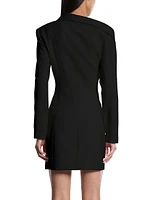Asymmetrical Blazer Dress