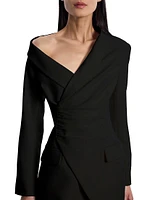 Asymmetrical Blazer Dress