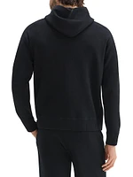 Compact-Knit Hooded Sweater